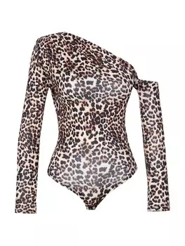 Рубашка-боди Trendyol, светло-бежевый