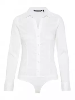 Рубашка-боди Vero Moda, белый