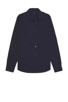 Рубашка богатства сильвена Theory, цвет eclipse