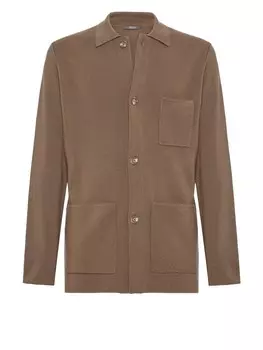 Рубашка Boggi Milano Comfort fit Button Up, коричневый