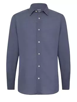 Рубашка Boggi Milano Regular fit Button Up, индиго