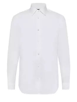 Рубашка Boggi Milano Slim fit Button Up, белый