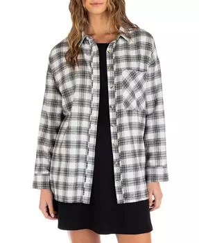 Рубашка-бойфренд в клетку Одесса Hurley, зеленый