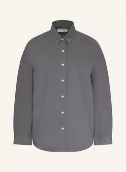 Рубашка бойфренда оверсайз Sosue, серый