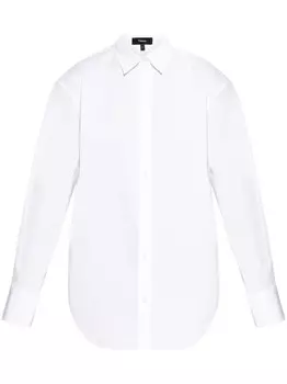 Рубашка бойфренда Theory, белый