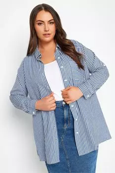 Рубашка бойфренда Yours, белый