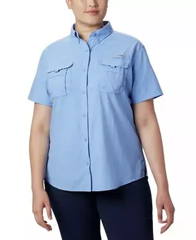 Рубашка больших размеров Багама Columbia, синий