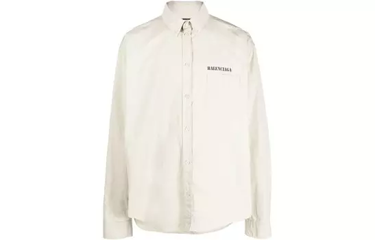 Рубашка большого размера Property Balenciaga, цвет Nude