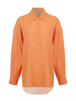 Рубашка большого размера Twin Set Nocturne, оранжевый