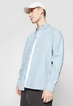 Рубашка Bolton Carhartt WIP, матово-синяя