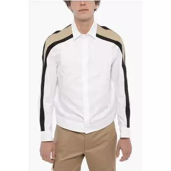 Рубашка BOMBER MODERNIST из хлопка пике Neil Barrett, White