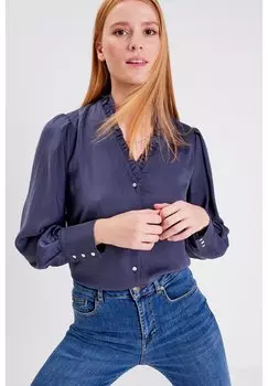 Рубашка BONOBO Jeans, темно-синий