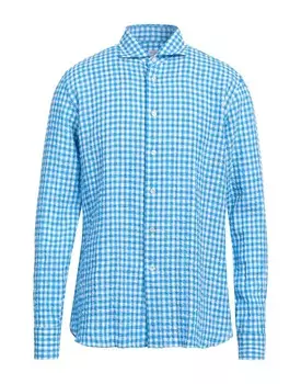 Рубашка Borriello Napoli, лазурный