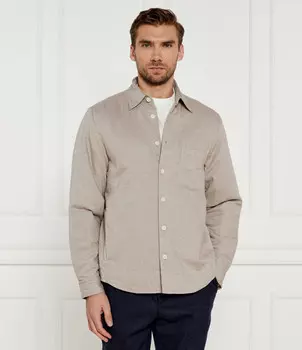 Рубашка BOSS BLACK C-OLSON-PADD-P-E-244 Relaxed fit, бежевый