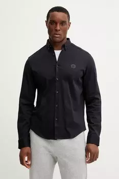 Рубашка Boss Green, темно-синий