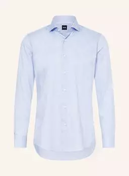Рубашка BOSS H-HANK Slim Fit, светло-синий