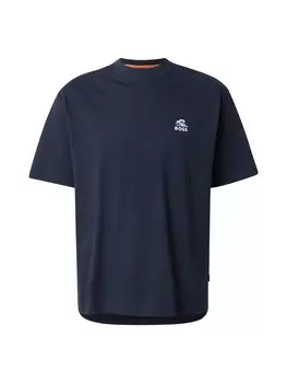 Рубашка BOSS Numbers, цвет Blue/marine blue