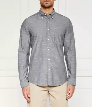 Рубашка BOSS ORANGE Rickert Regular Fit, серый