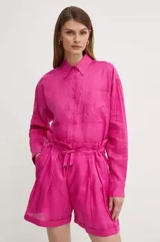 Рубашка Boss Orange, розовый