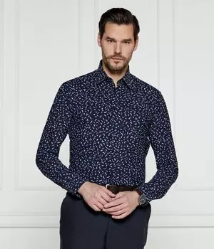 Рубашка Boss P-Roan-Kent C1-233 Slim Fit, синий