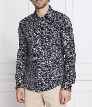 Рубашка Boss Roan F Slim Fit, синий
