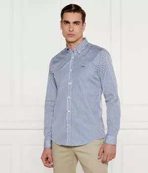 Рубашка Boss Roan Slim Fit, синий
