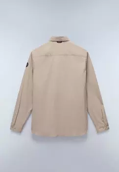Рубашка BOSSON. Napapijri, бежевый