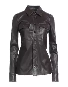 Рубашка Bottega Veneta, темно-коричневый