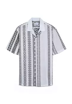 Рубашка BOWLING FANTASIA ETNICA Calliope, цвет Var Bianco Lana
