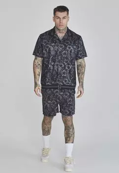 Рубашка Bowling SIKSILK, черная