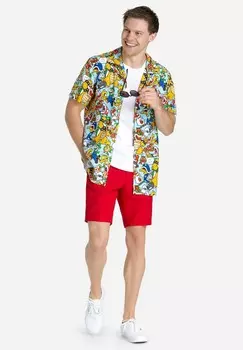 Рубашка BOWSERS KINGDOM OppoSuits, разноцветный