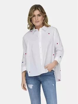 Рубашка box fit Only, белый
