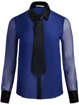 Рубашка Брэди Alice + olivia, синий