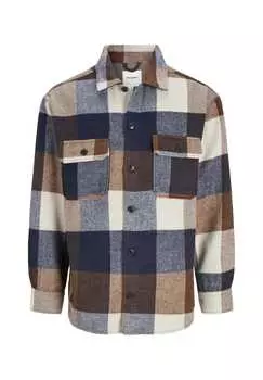 Рубашка Bradley Ollie рубашка с длинными рукавами Jack & Jones, синий