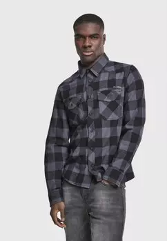 Рубашка Brandit, черный/угольный