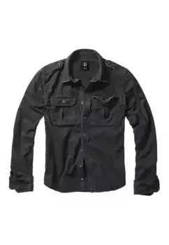 Рубашка Brandit с длинными рукавами " Brandit Men's Vintage Shirt" (1 шт.), черный