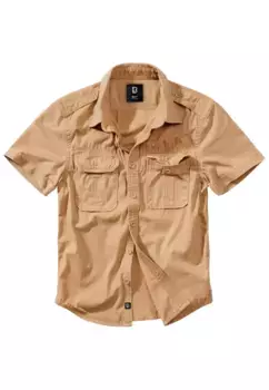 Рубашка Brandit с длинными рукавами " Brandit мужская винтажная рубашка с коротким рукавом" (1 шт.), цвет Camel