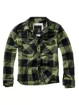 Рубашка Brandit, зеленый