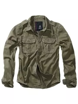 Рубашка Brandit, зеленый