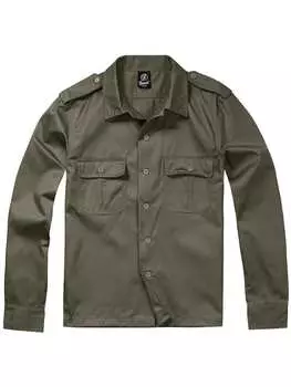 Рубашка Brandit, зеленый