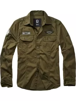 Рубашка Brandit, зеленый
