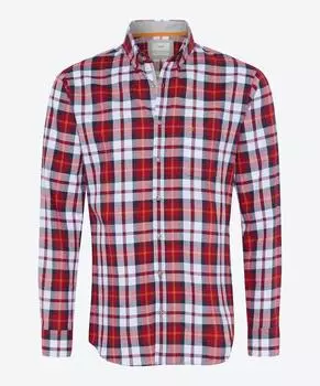 Рубашка BRAX Langarm, цвет athletic