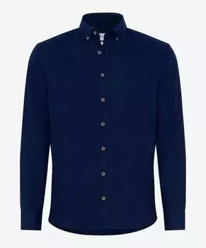 Рубашка BRAX Langarm, цвет monochrome