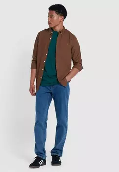 Рубашка BREWER Farah, коричневый