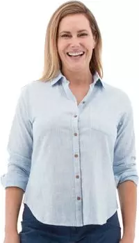 Рубашка Brinkley Top Aventura Clothing, цвет Heritage Blue