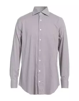 Рубашка Brioni, темно-коричневый