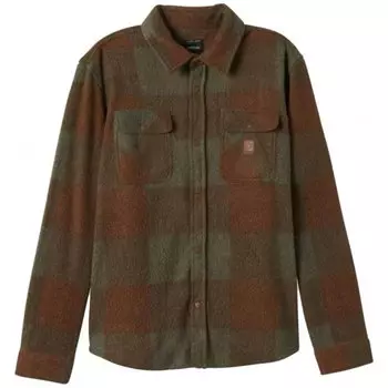 Рубашка Brixton Bowery Arctic Stretch, зеленый