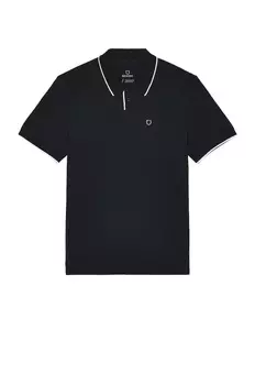 Рубашка Brixton Proper Short Sleeve Polo, черный