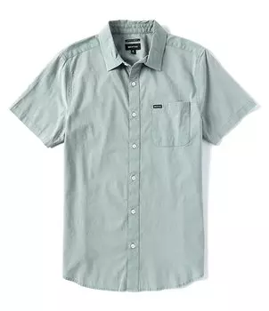 Рубашка Brixton с короткими рукавами Charter Sol, зеленый