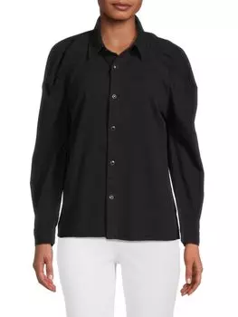 Рубашка Brody со складками на рукавах Joe'S Jeans, черный